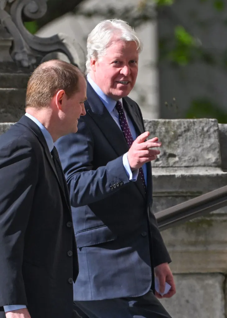 Charles Spencer waving at camera
