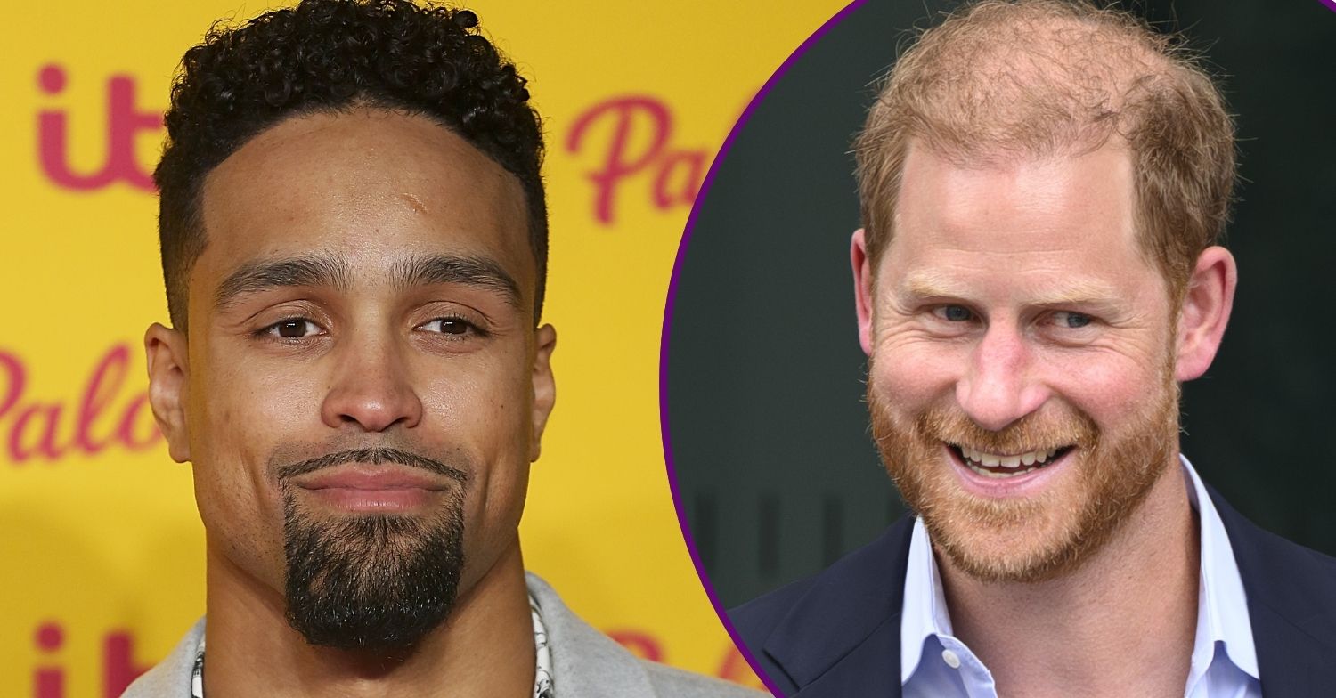 Prince Harry and Ashley Banjo